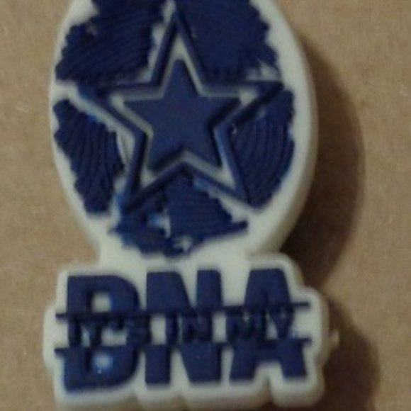 Set of 5 Dallas Cowboys Shoe Charms/Jibbitz - Picture 6 of 6